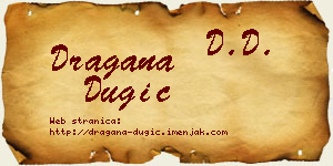 Dragana Dugić vizit kartica